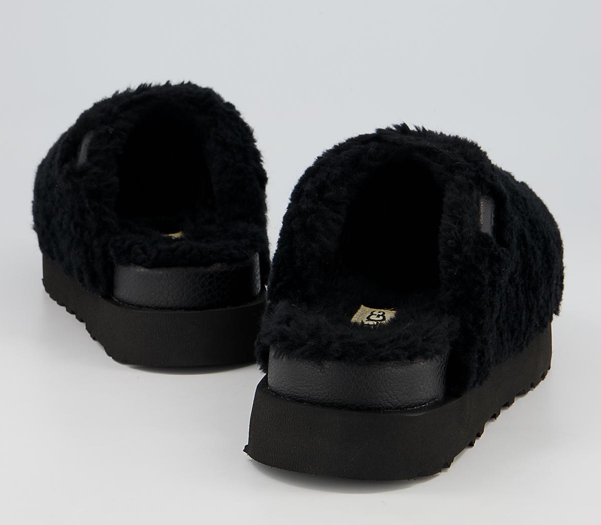 UGG Fuzz Sugar Slides UGG Fuzz Sugar Slides Black