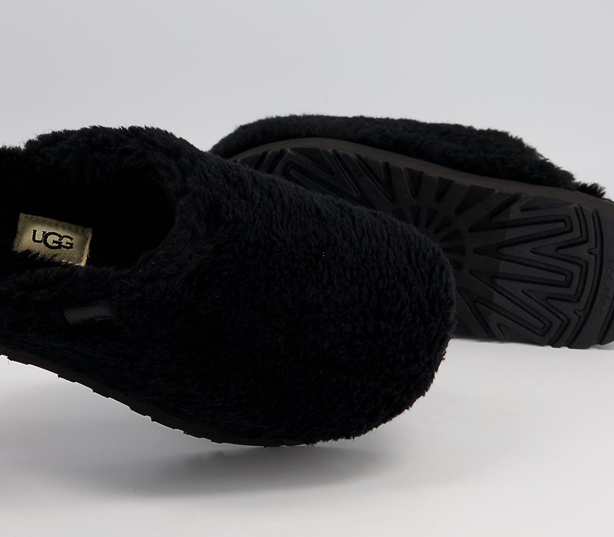 UGG Fuzz Sugar Slides UGG Fuzz Sugar Slides Black