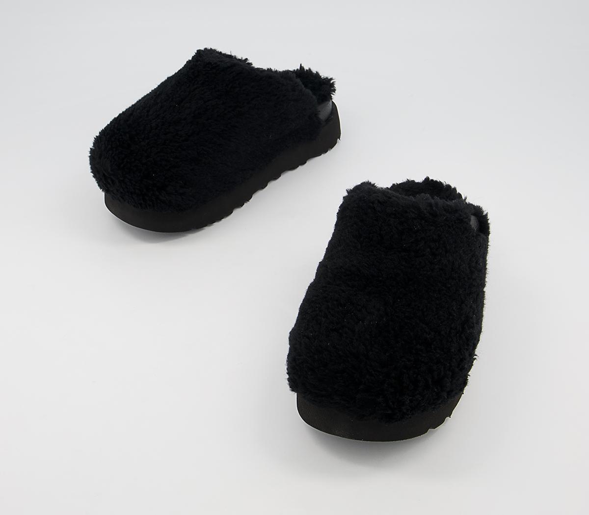 UGG Fuzz Sugar Slides UGG Fuzz Sugar Slides Black
