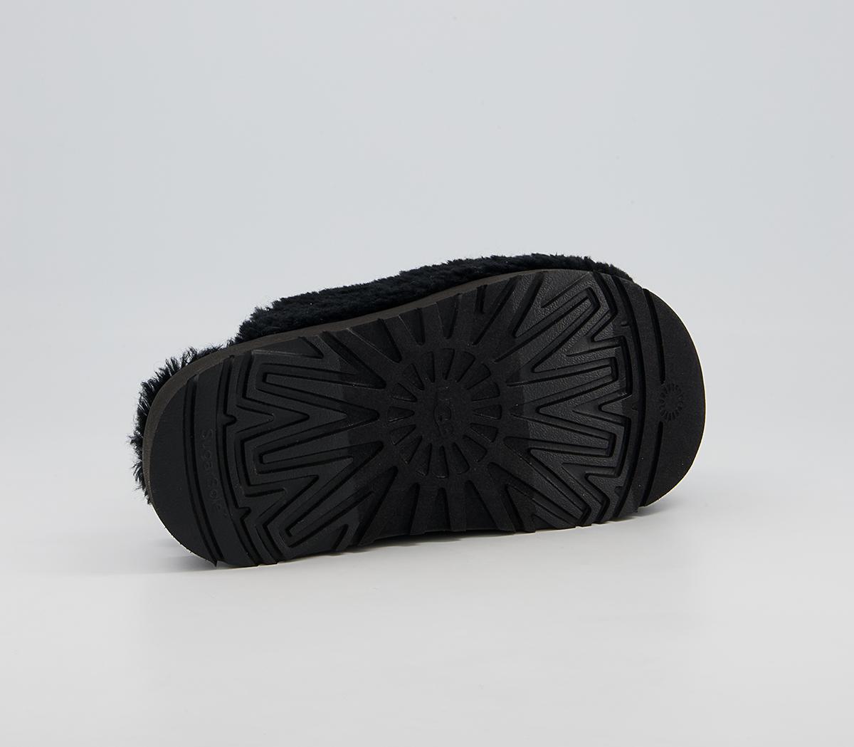 UGG Fuzz Sugar Slides UGG Fuzz Sugar Slides Black