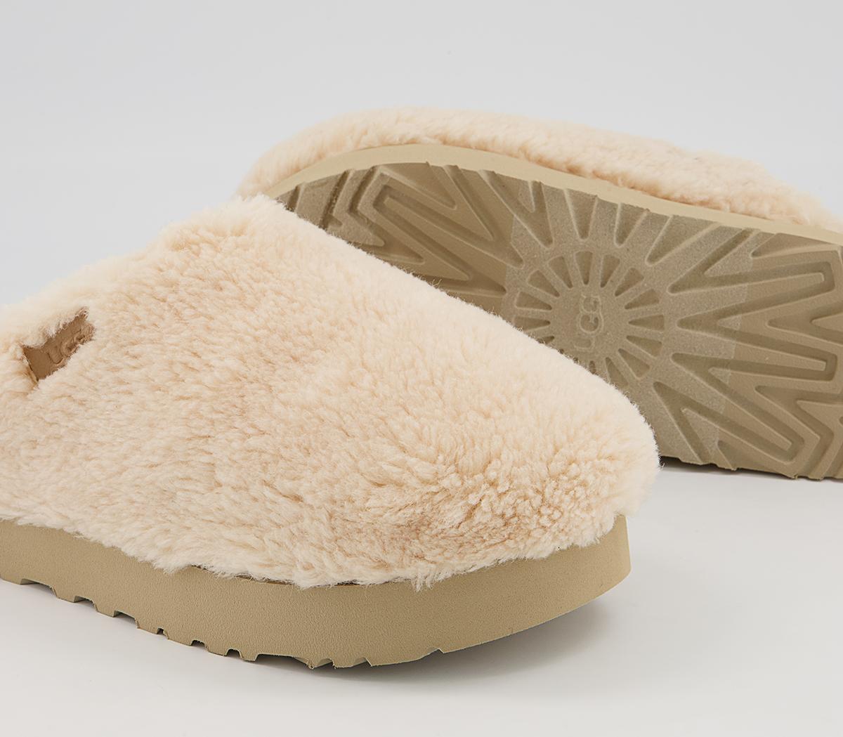 UGG Fuzz Sugar Slides UGG Fuzz Sugar Slides Natural