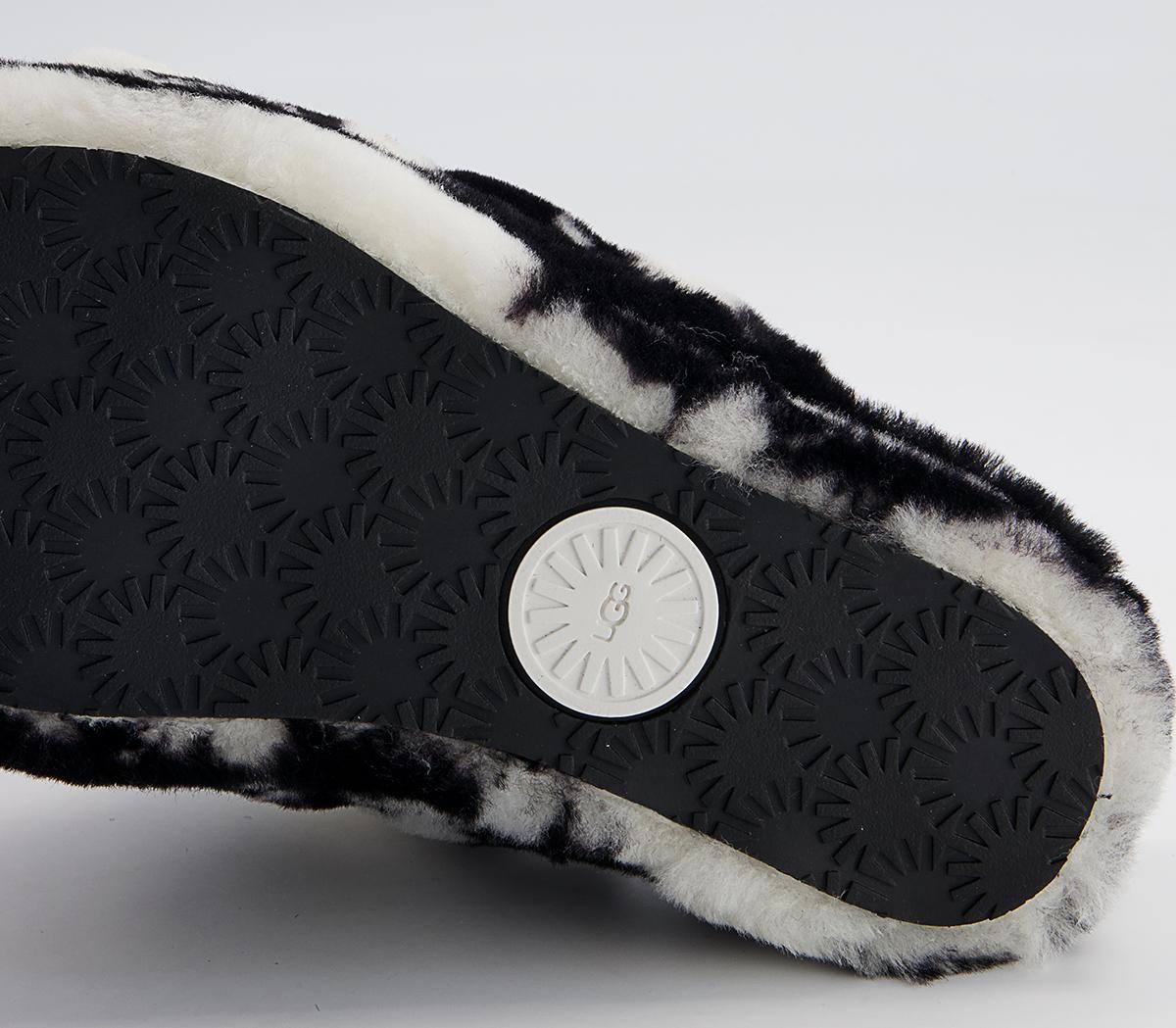 UGG Fluff Yeah Marble Slides UGG Fluff Yeah Marble Slides Black