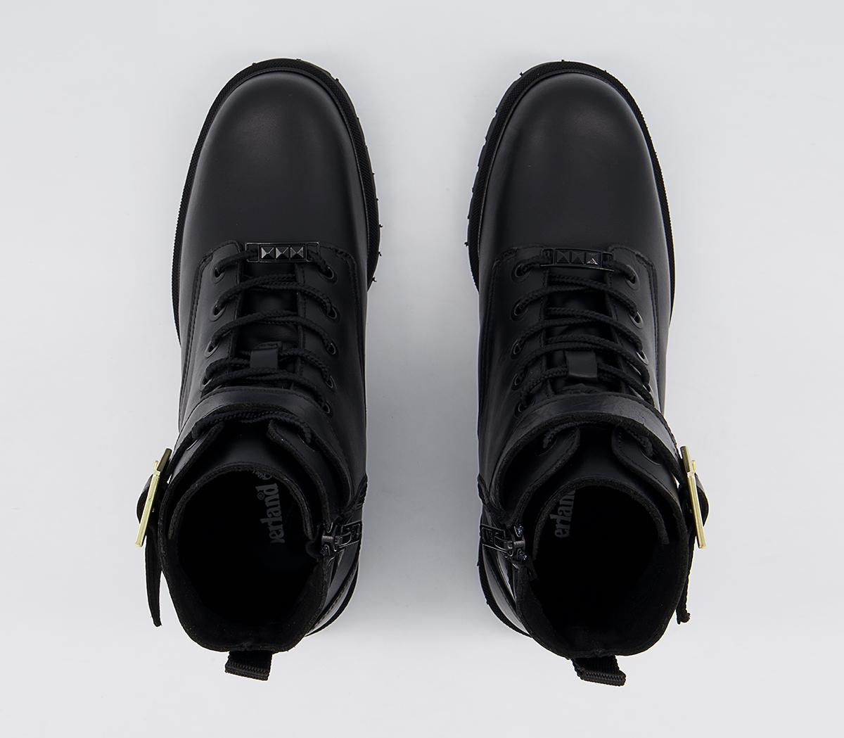 Timberland Strap Buckle Boots Timberland Strap Buckle Boots Black