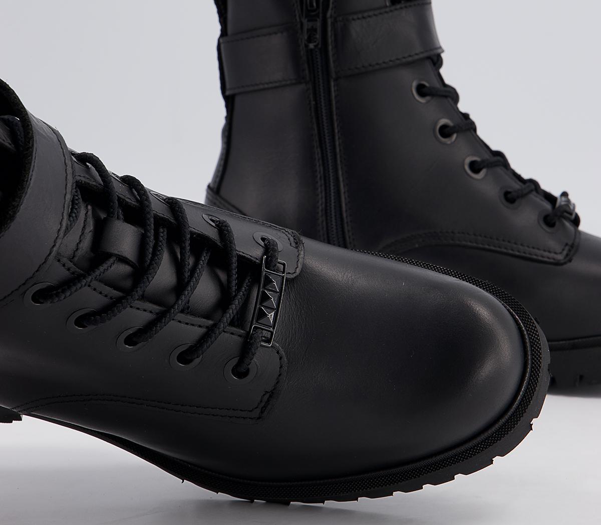 Timberland Strap Buckle Boots Timberland Strap Buckle Boots Black
