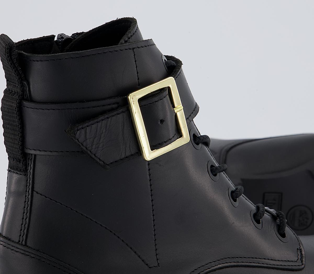 Timberland Strap Buckle Boots Timberland Strap Buckle Boots Black