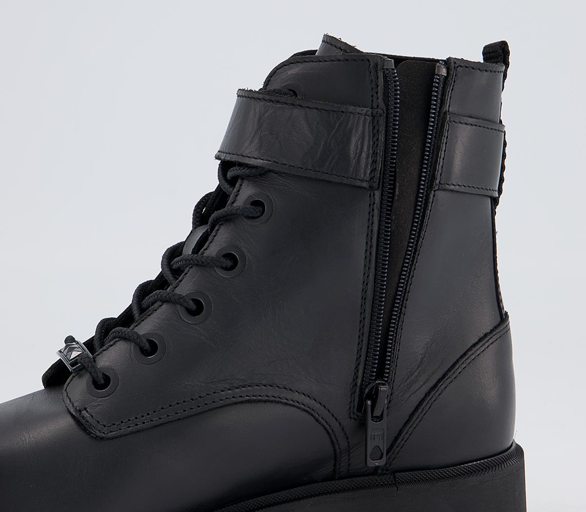 Timberland Strap Buckle Boots Timberland Strap Buckle Boots Black