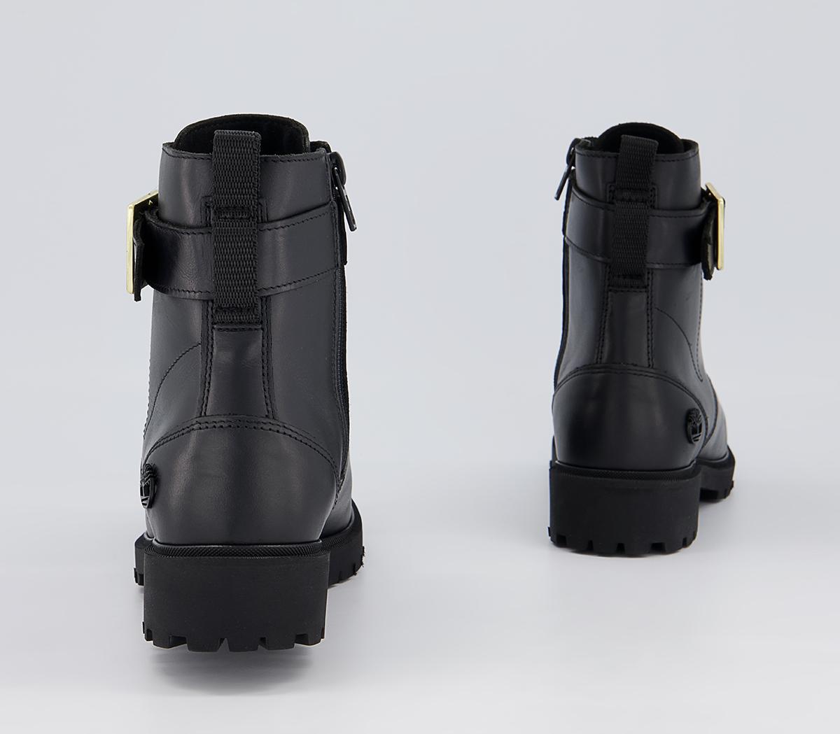 Timberland Strap Buckle Boots Timberland Strap Buckle Boots Black