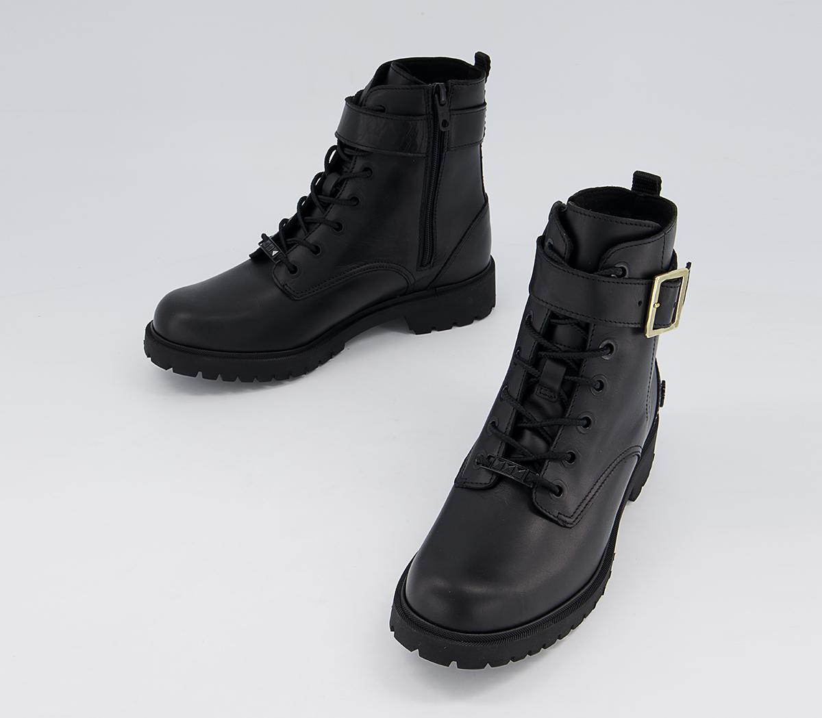 Timberland Strap Buckle Boots Timberland Strap Buckle Boots Black