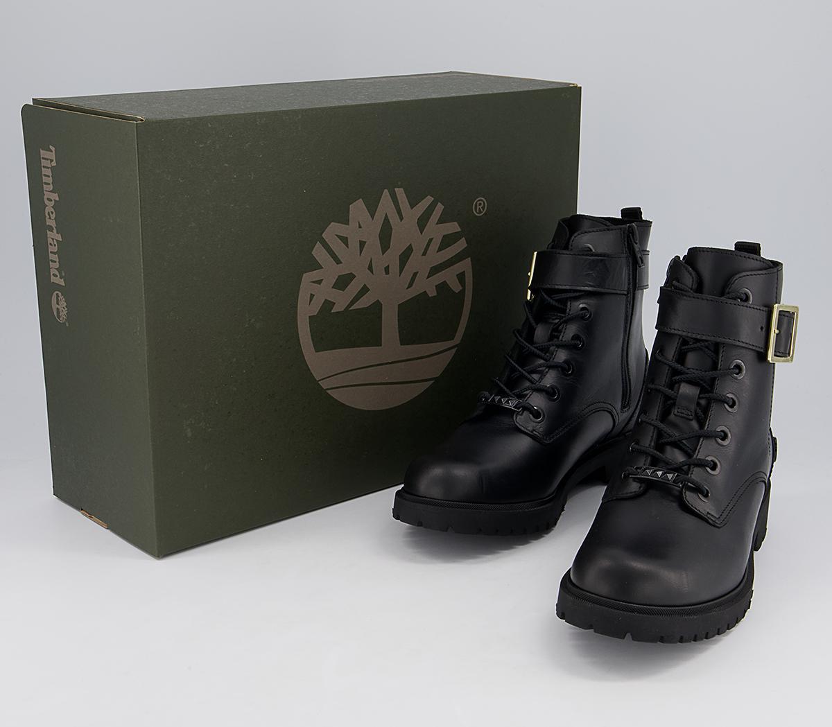 Timberland Strap Buckle Boots Timberland Strap Buckle Boots Black