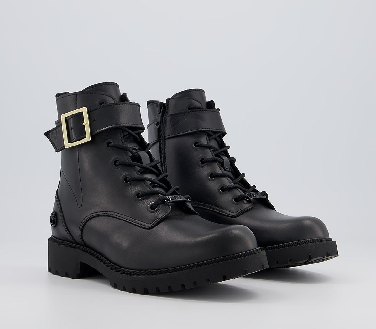 Timberland Strap Buckle Boots Timberland Strap Buckle Boots Black