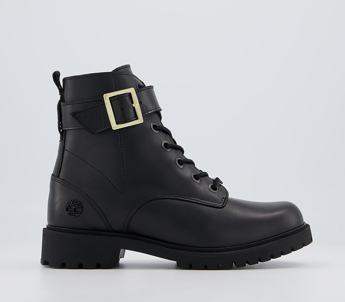 Timberland Strap Buckle Boots Timberland Strap Buckle Boots Black
