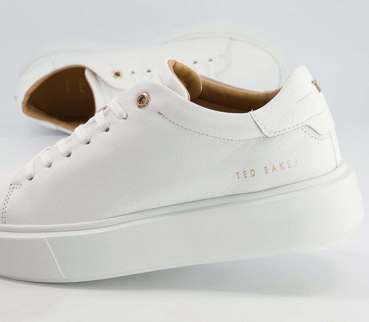 Ted Baker Yinka Trainers White - Flat Shoes for Women