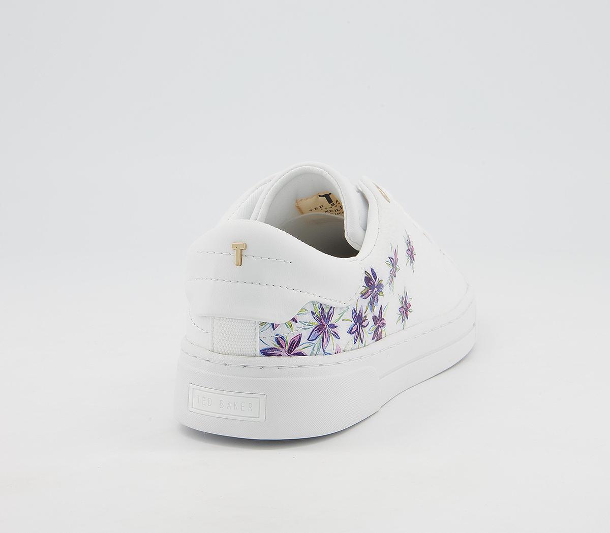 Ted Baker Keylie Trainers Ted Baker Keylie Trainers White Floral