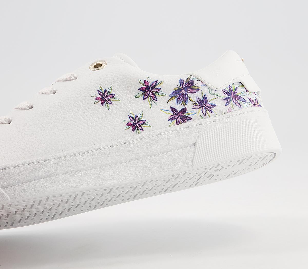 Ted Baker Keylie Trainers Ted Baker Keylie Trainers White Floral