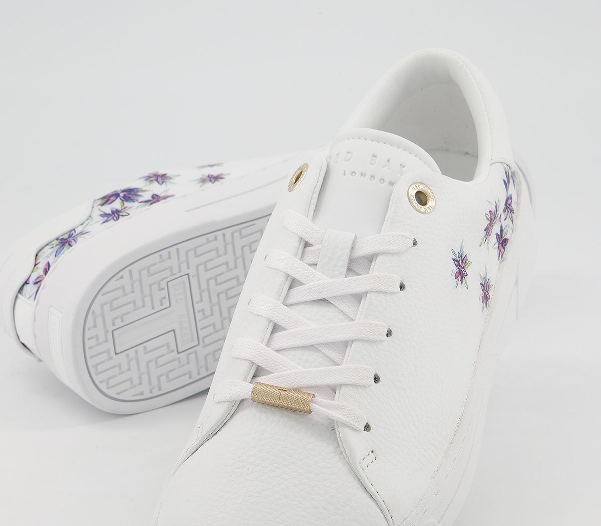 Ted Baker Keylie Trainers Ted Baker Keylie Trainers White Floral