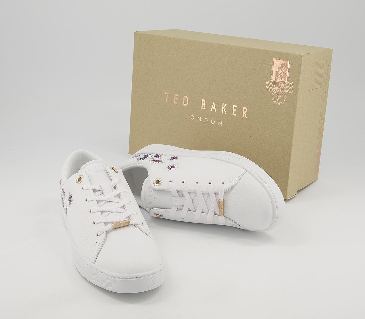 Ted Baker Keylie Trainers Ted Baker Keylie Trainers White Floral