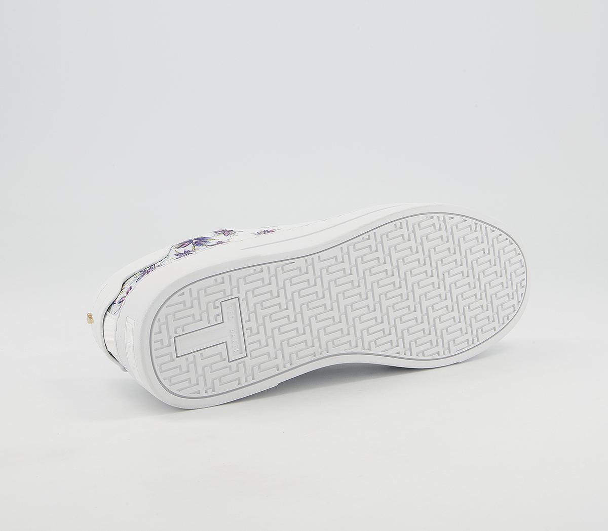 Ted Baker Keylie Trainers Ted Baker Keylie Trainers White Floral