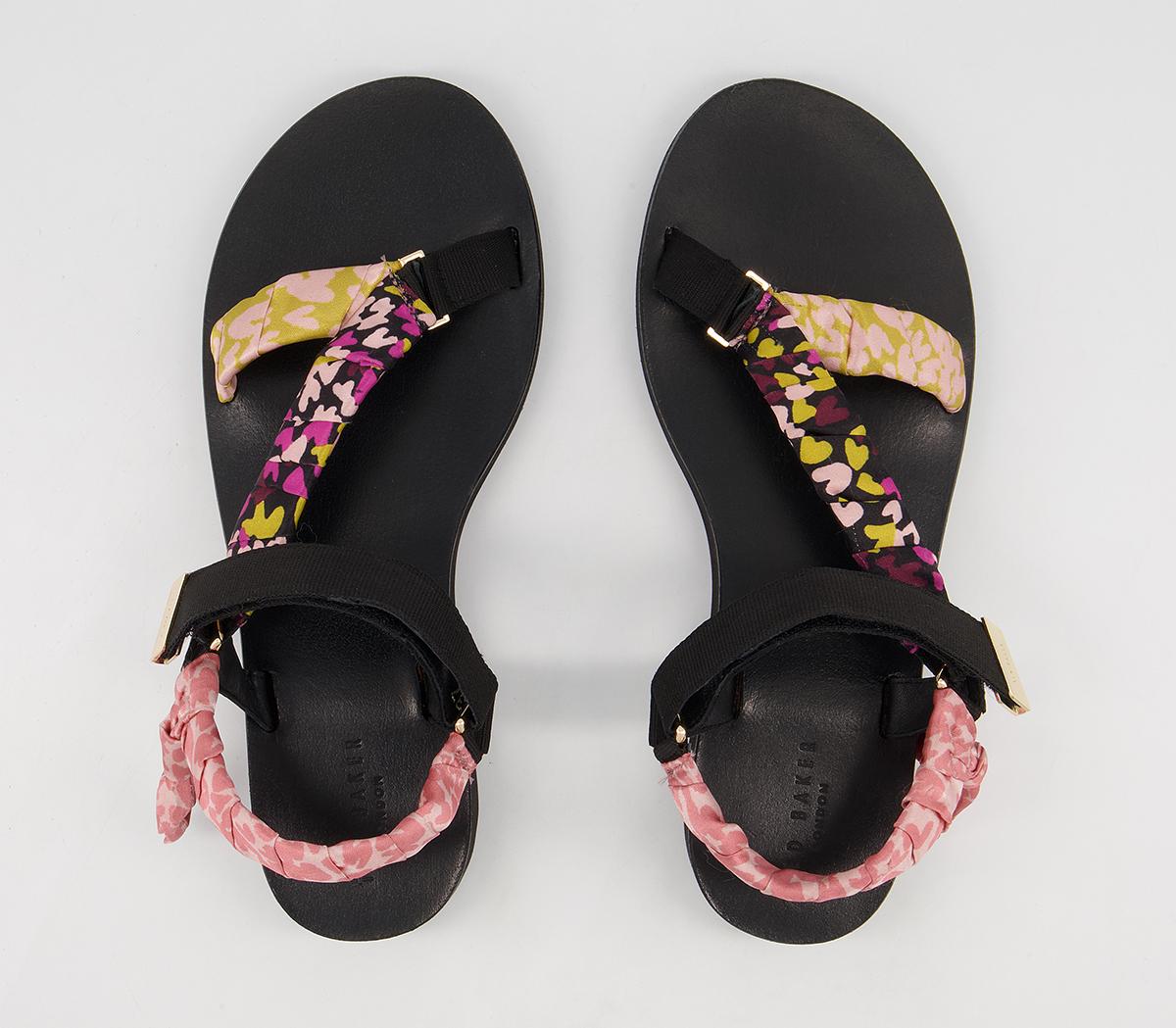 Ted Baker Seeyi Sandals Ted Baker Seeyi Sandals Black Floral