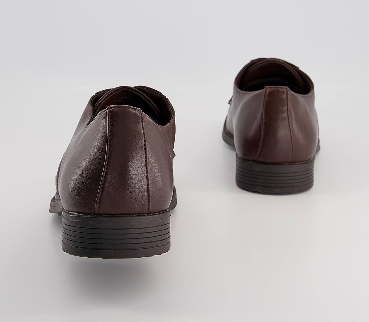 Office Maldon Round Toe Derby Shoes Office Maldon Round Toe Derby Shoes Brown