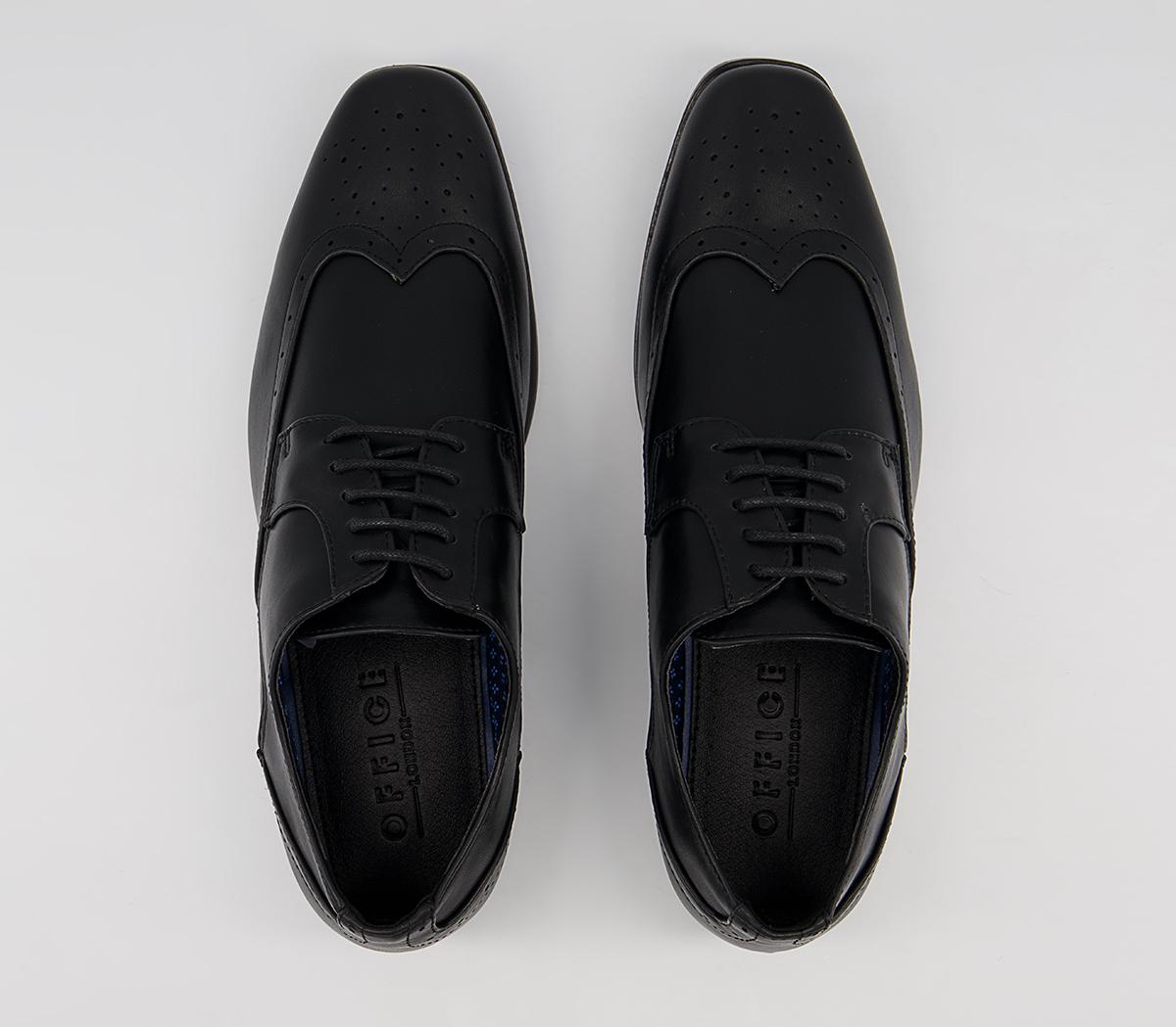 Office Manaton Wingcap Derby Shoes Office Manaton Wingcap Derby Shoes Black