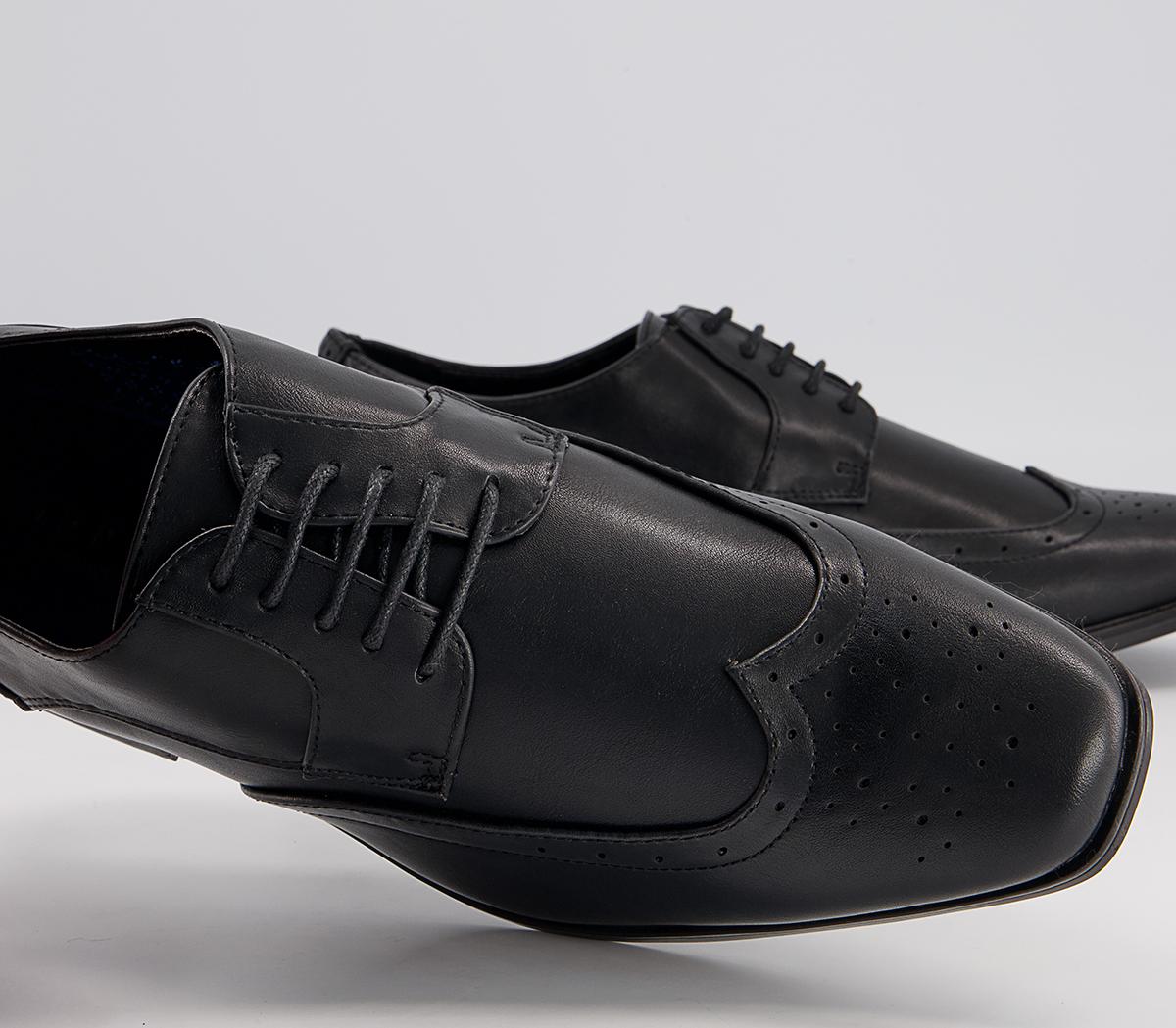 Office Manaton Wingcap Derby Shoes Office Manaton Wingcap Derby Shoes Black