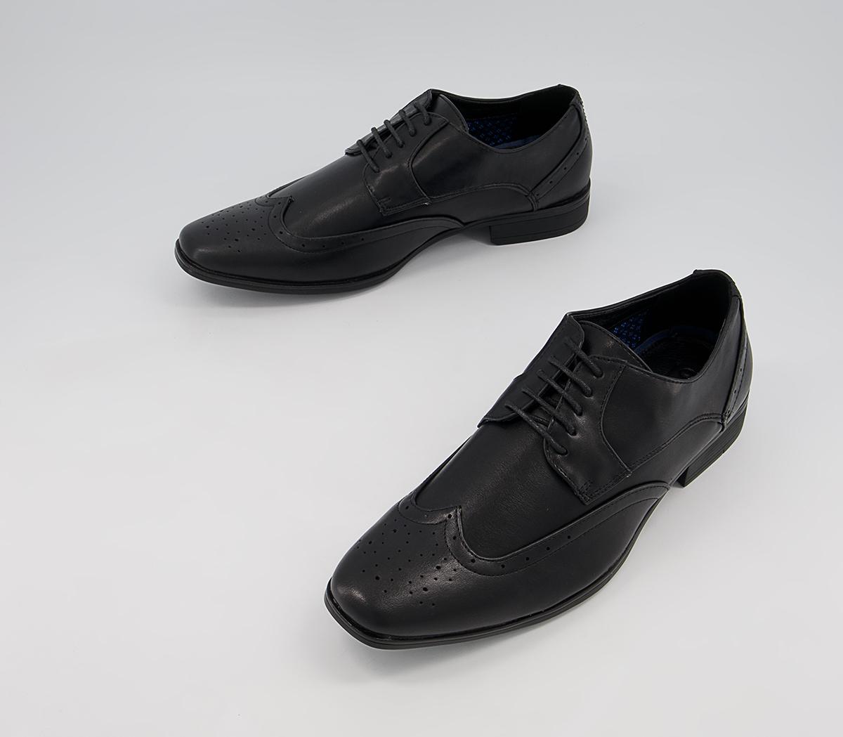 Office Manaton Wingcap Derby Shoes Office Manaton Wingcap Derby Shoes Black