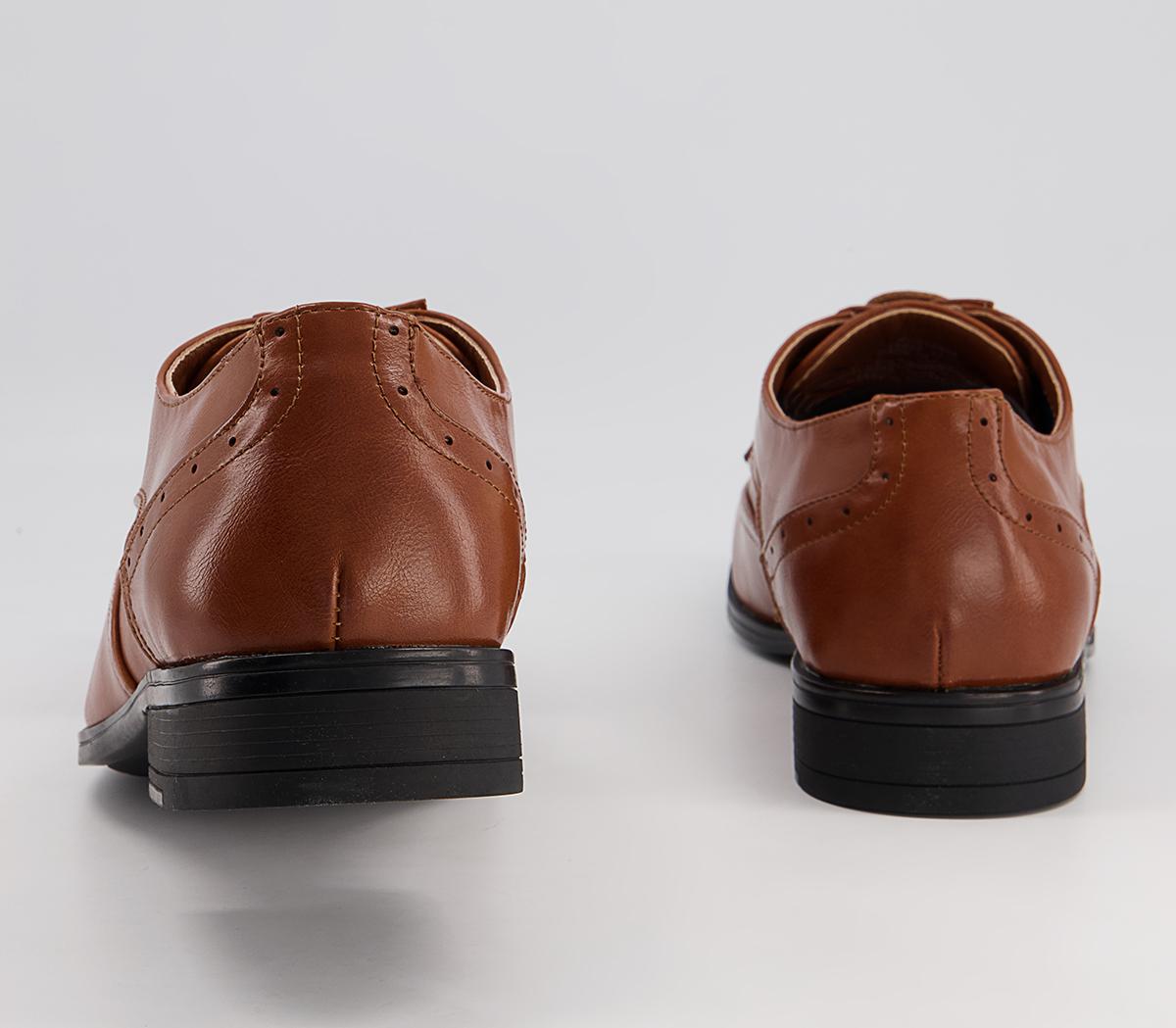 Office Manaton Wingcap Derby Shoes Office Manaton Wingcap Derby Shoes Tan