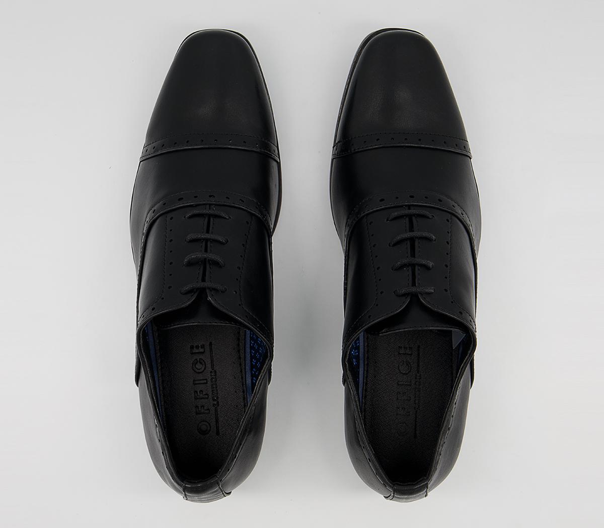 Office Manson Toecap Oxford Shoes Office Manson Toecap Oxford Shoes Black