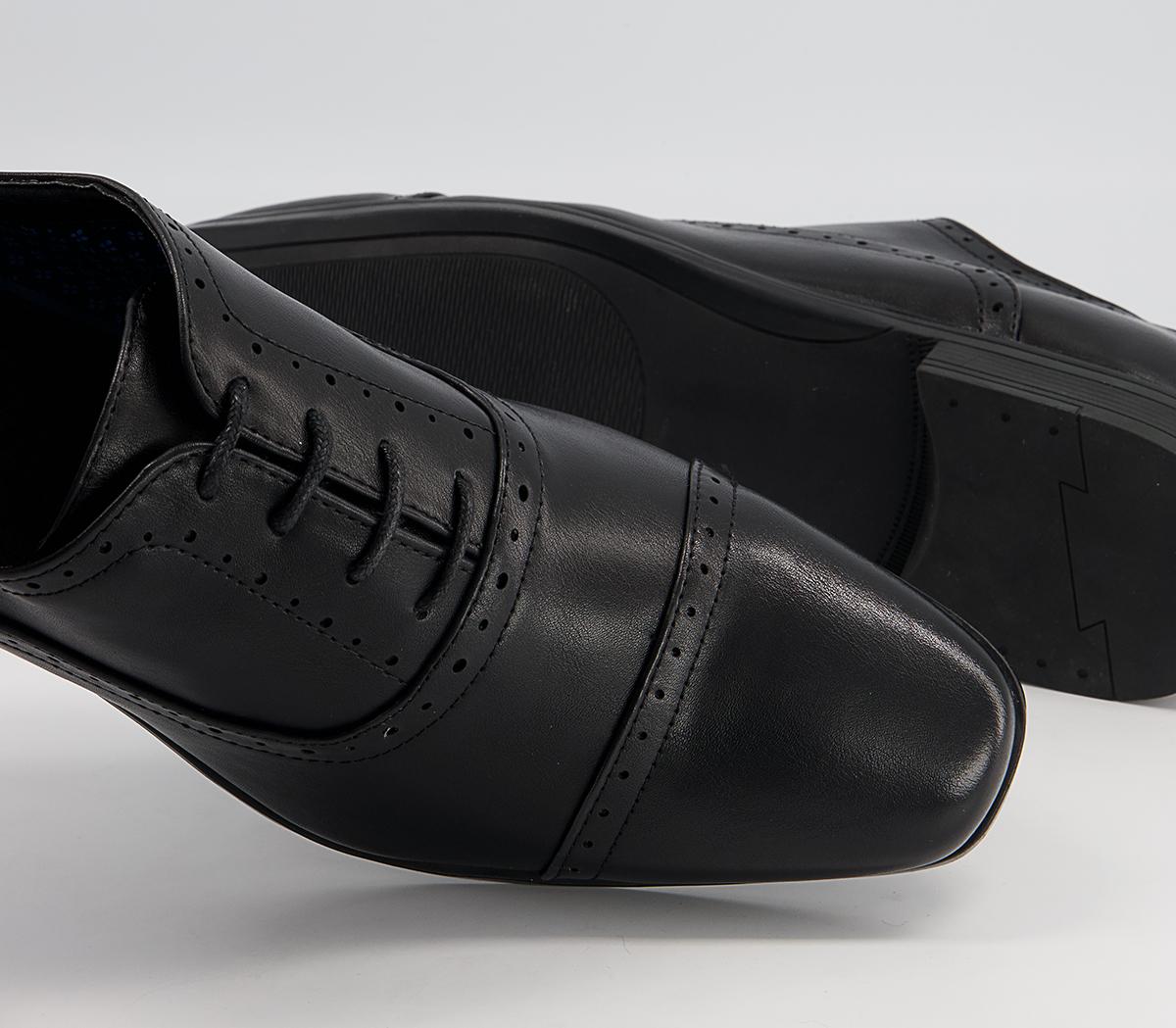 Office Manson Toecap Oxford Shoes Office Manson Toecap Oxford Shoes Black