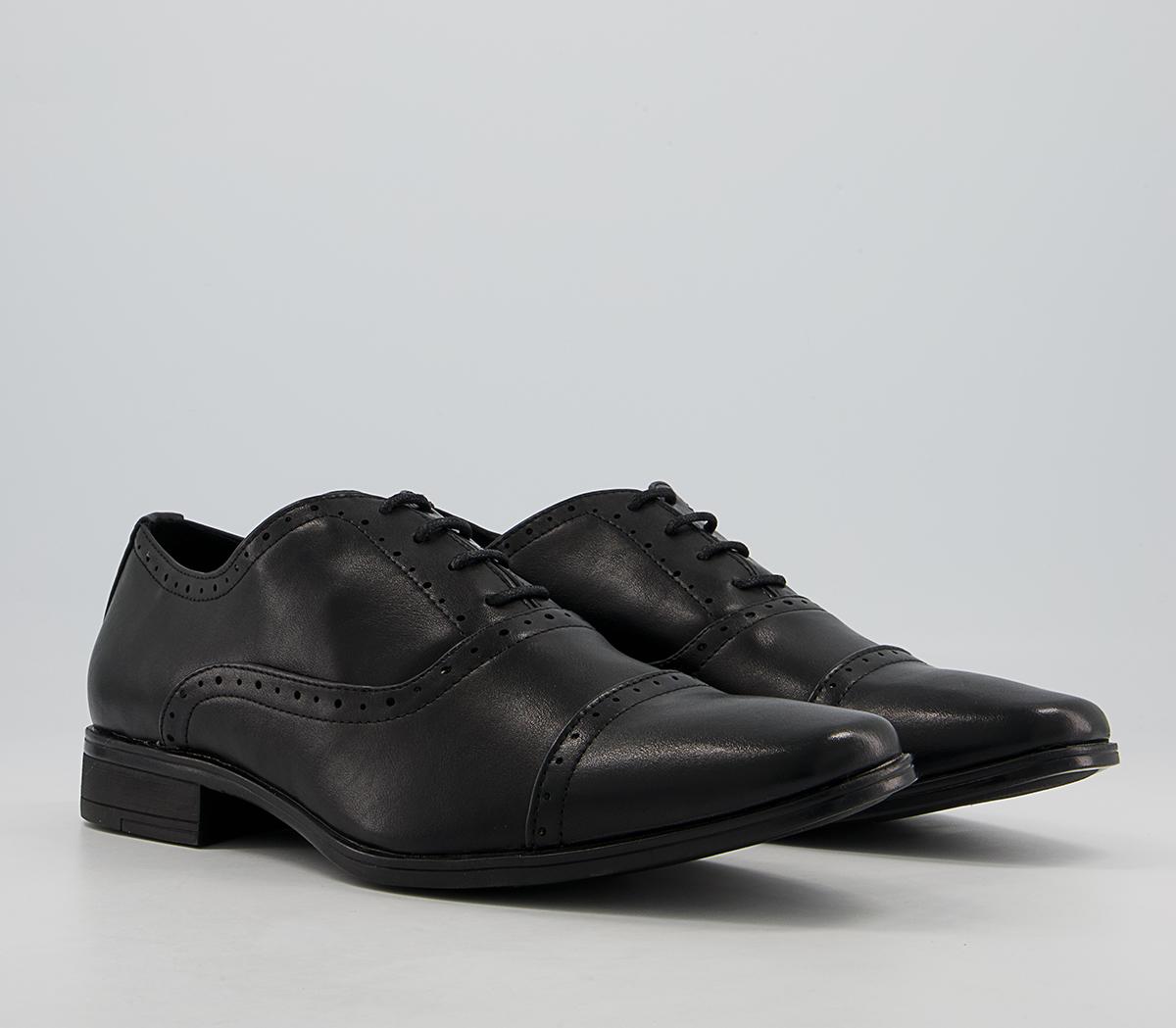 Office Manson Toecap Oxford Shoes Office Manson Toecap Oxford Shoes Black