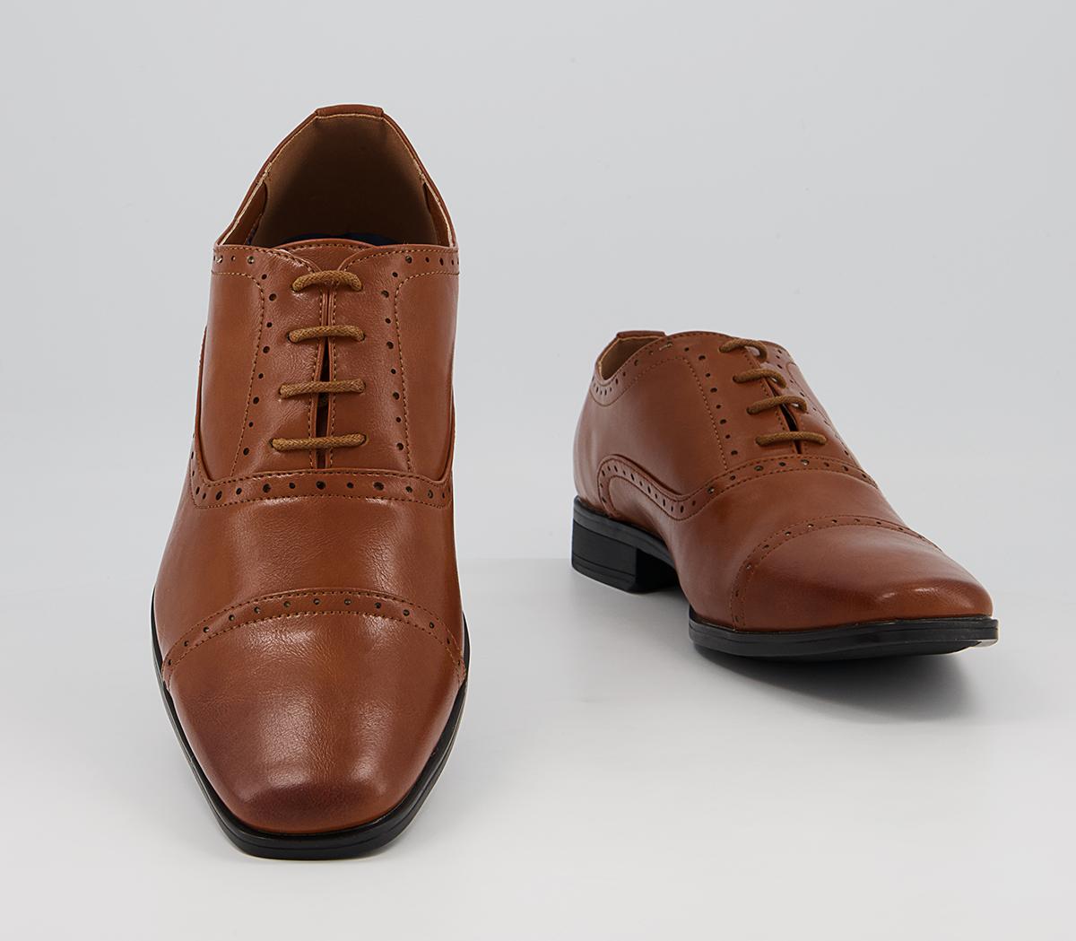 OFFICEManson Toecap Oxford ShoesTan