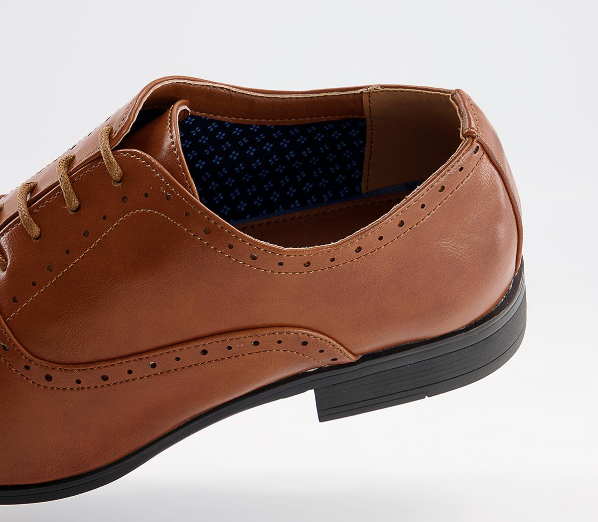 OFFICEManson Toecap Oxford ShoesTan