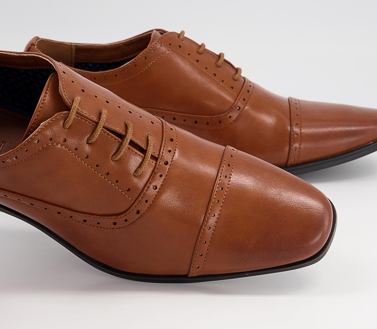 OFFICEManson Toecap Oxford ShoesTan