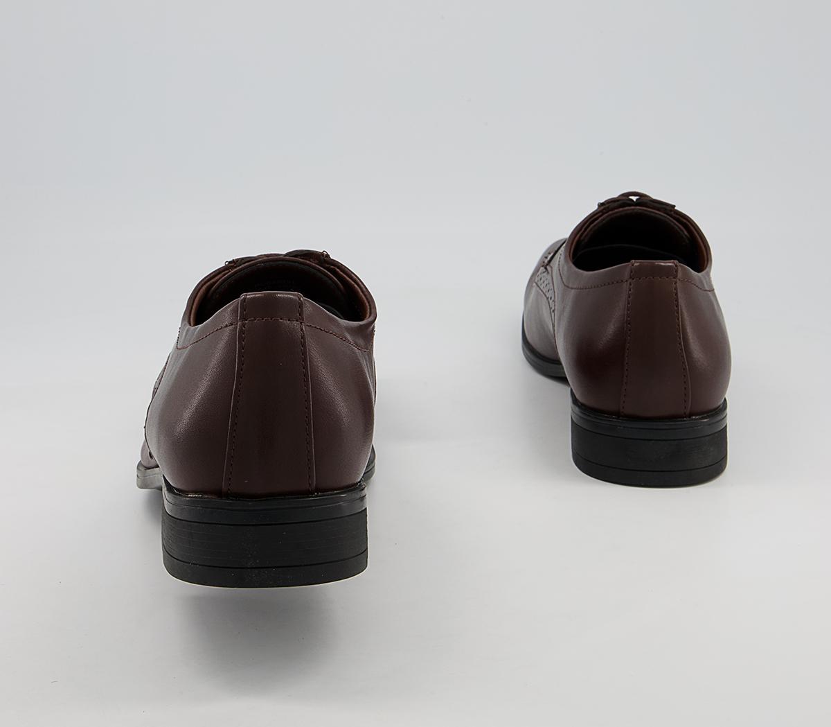 Office Marton Chisel Toe Derby Shoes Office Marton Chisel Toe Derby Shoes Brown