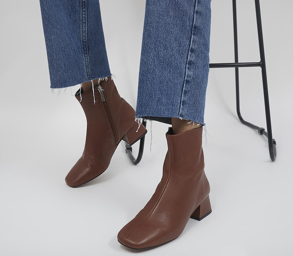 Approval Low Square Toe Boots