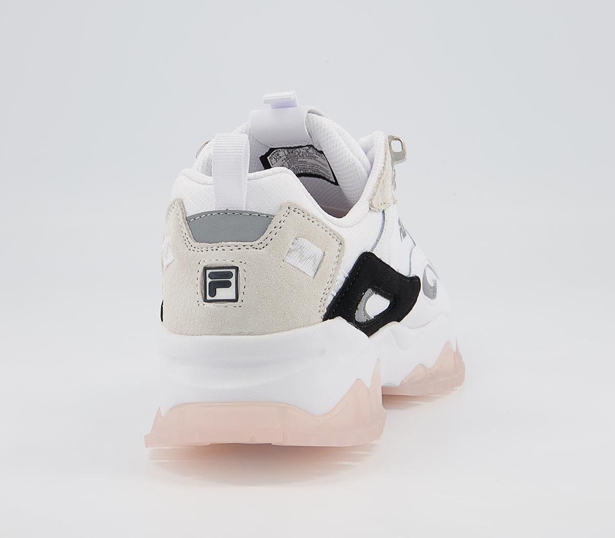 Fila Ray Tracer TR 2 Trainers Fila Ray Tracer TR 2 Trainers White Black Primrose Pink