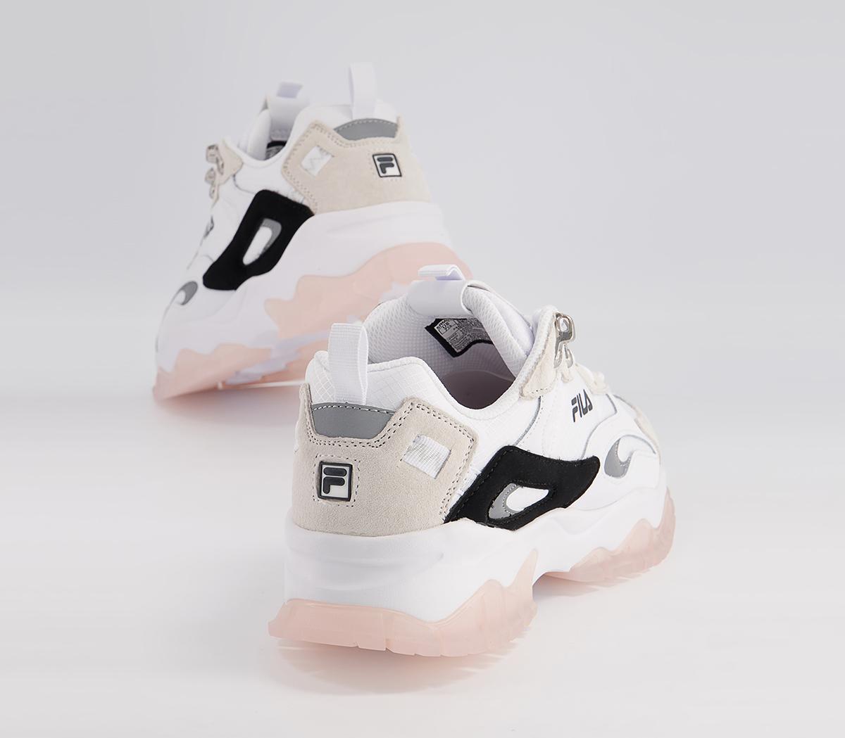 Fila Ray Tracer TR 2 Trainers Fila Ray Tracer TR 2 Trainers White Black Primrose Pink