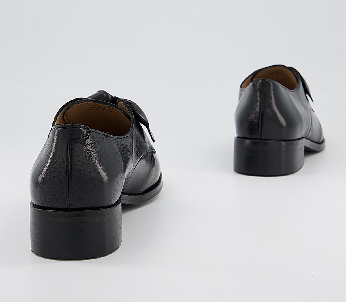 Office Flexed Bow Slip On Flats Office Flexed Bow Slip On Flats Black Leather