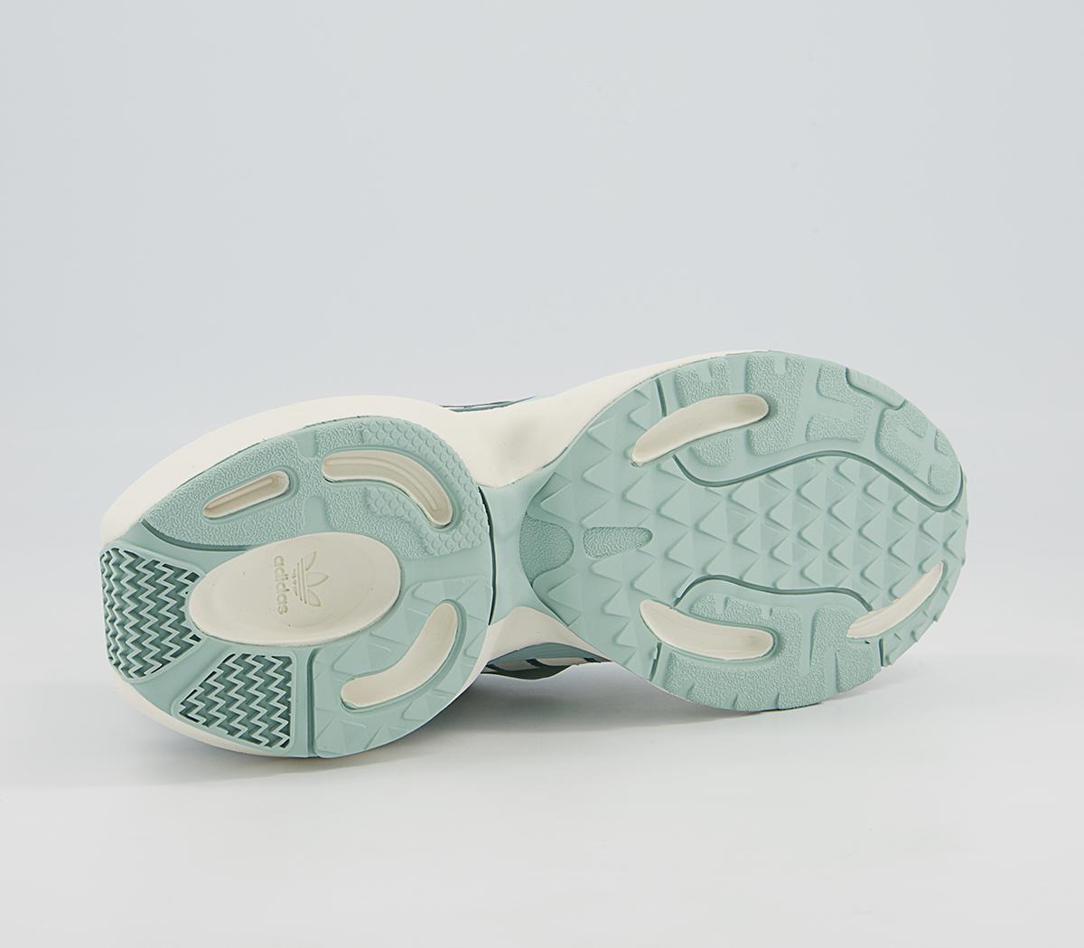 adidas Zentic Trainers adidas Zentic Trainers Chalk White Chalk White Hazy Green
