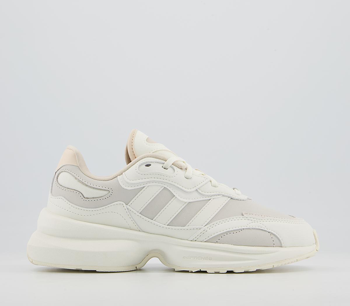 Adidas off 2025 white trainers