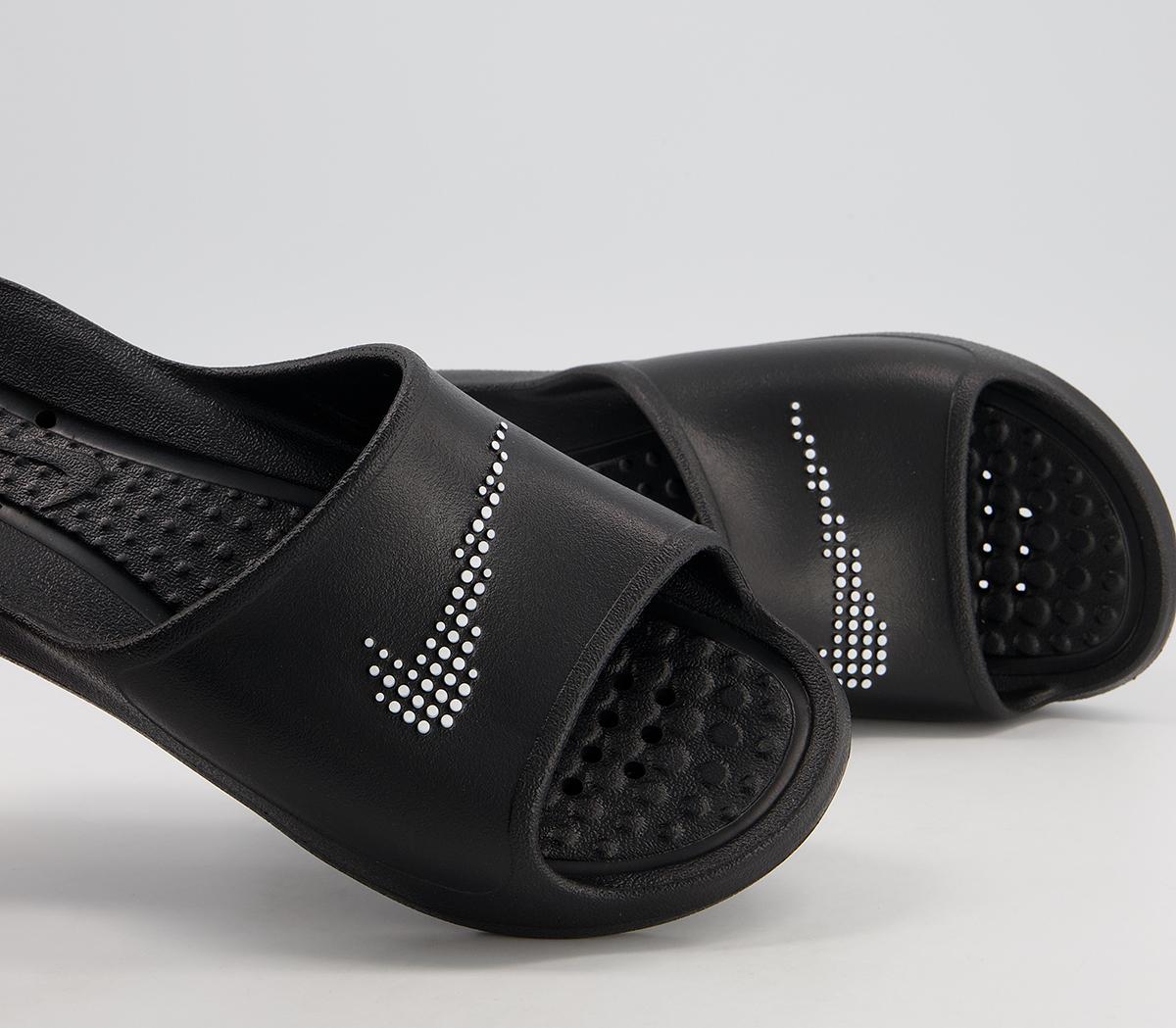 Nike Shower Slides Nike Shower Slides Black White Black F
