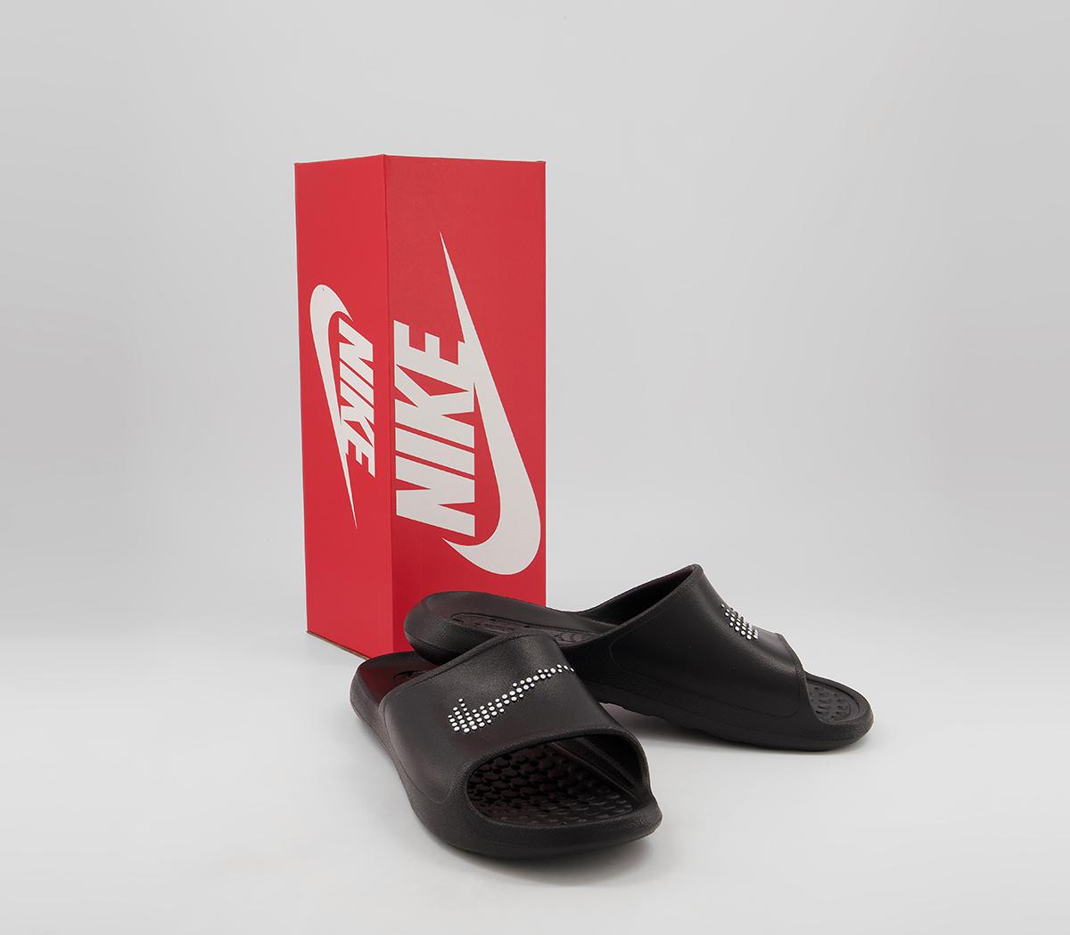 Nike Shower Slides Nike Shower Slides Black White Black F