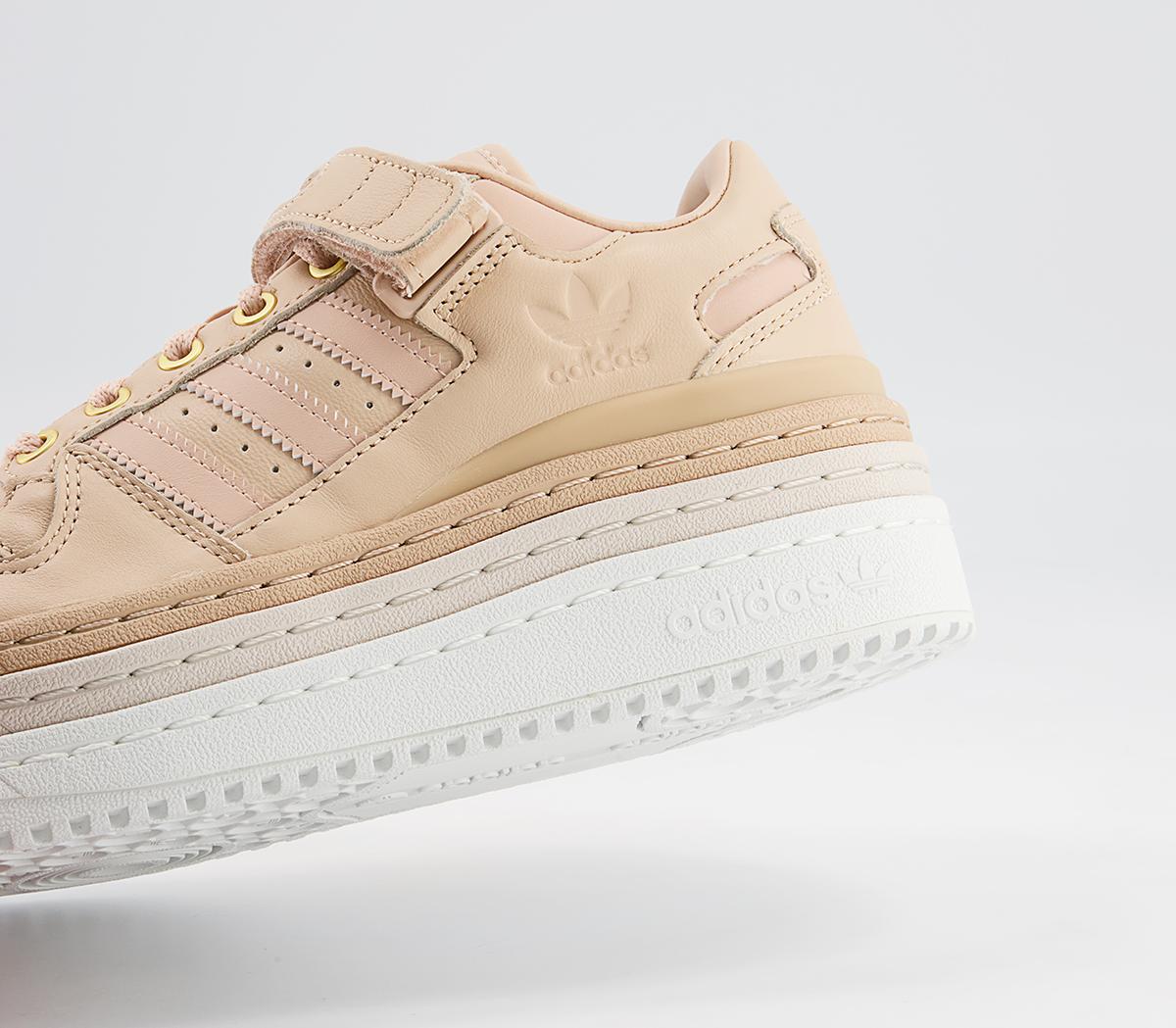 adidas Triple Platforum Lo Trainers adidas Triple Platforum Lo Trainers Blush White Pale Nude