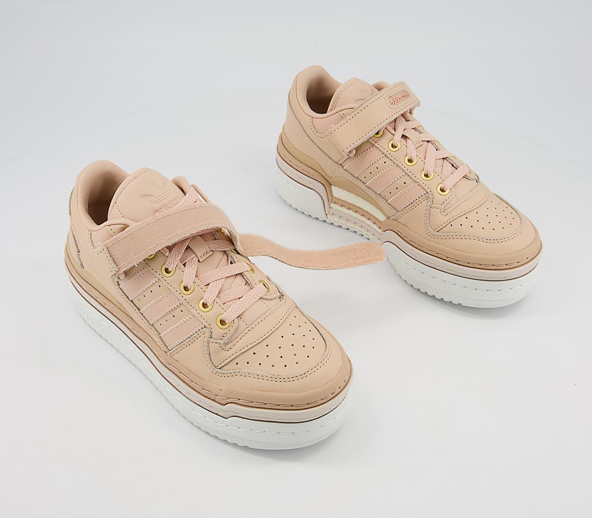 adidas Triple Platforum Lo Trainers Blush White Pale Nude - Women's ...