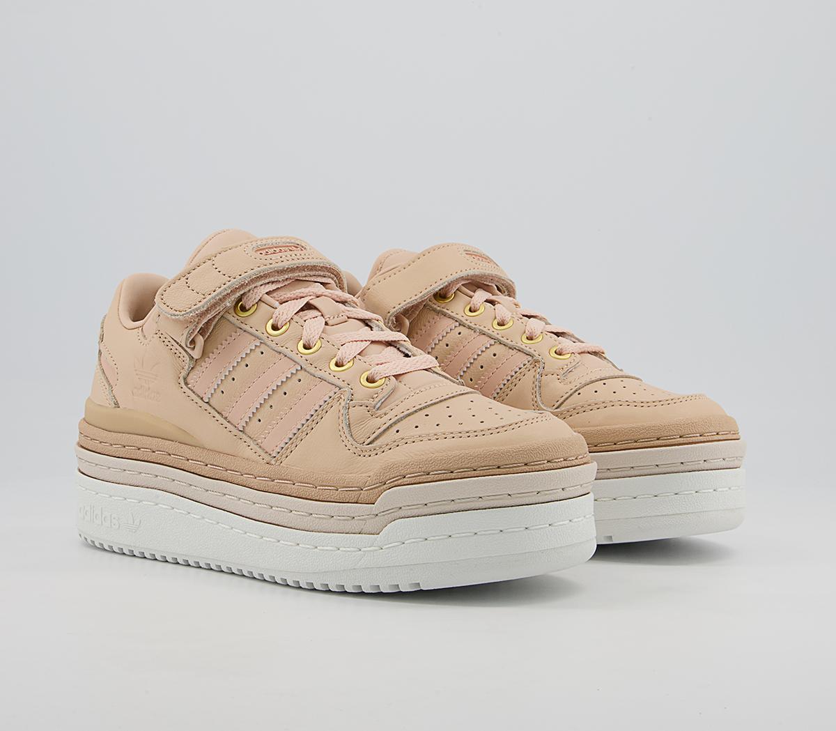 adidas Triple Platforum Lo Trainers adidas Triple Platforum Lo Trainers Blush White Pale Nude