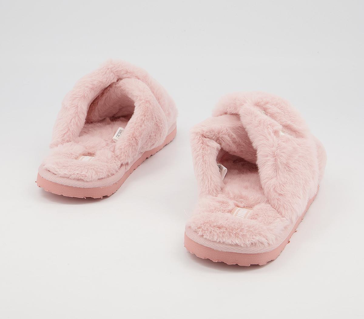 Puma X Fluff Slide Slippers Puma X Fluff Slide Slippers Lotus Puma White