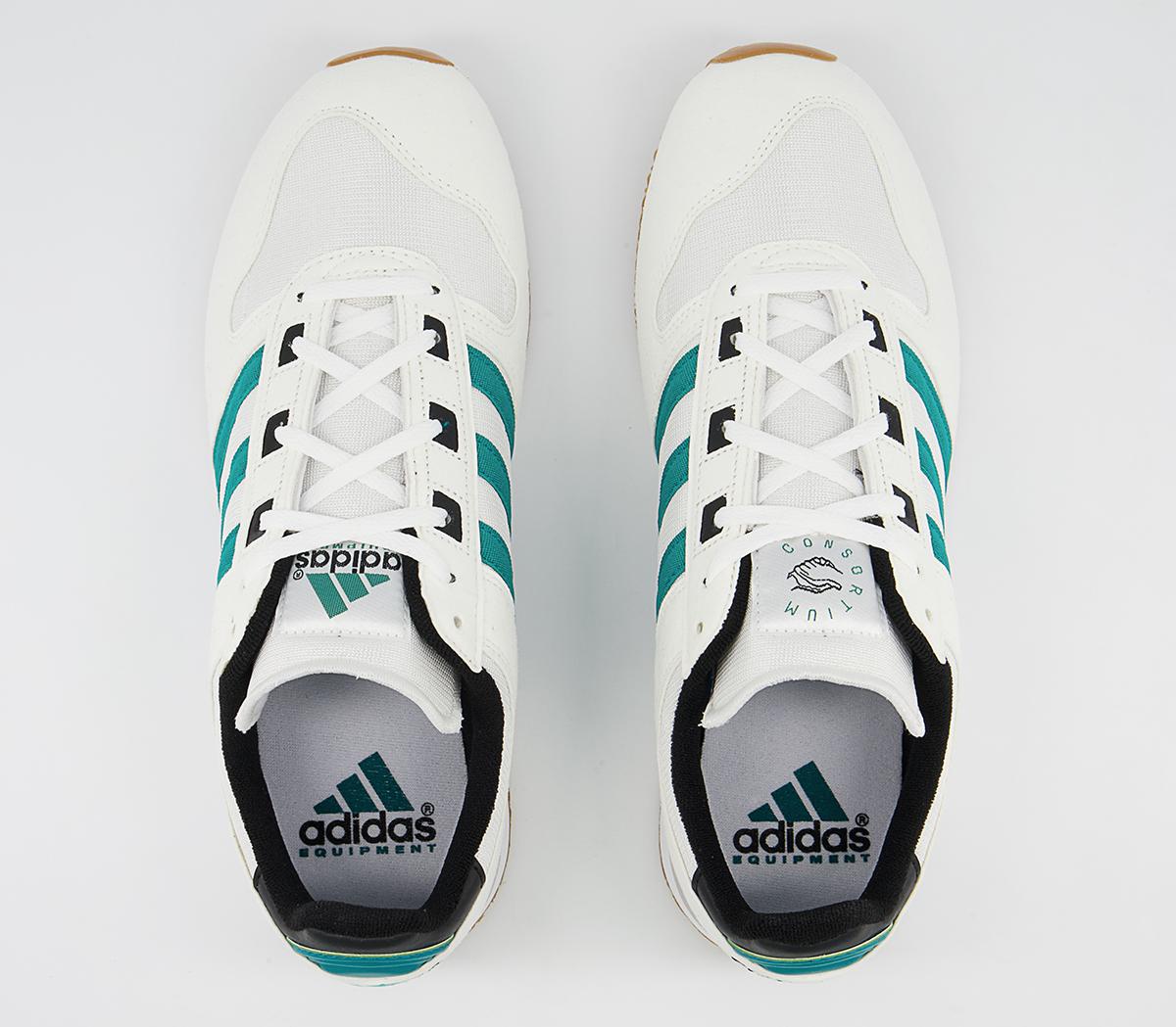 adidas Consortium Equipment Race Walk Trainers White Black - Men's Trainers