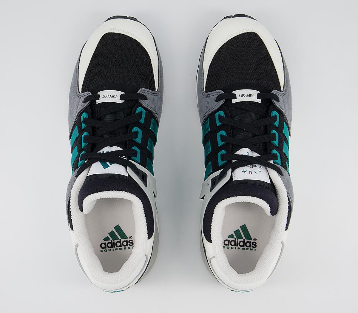 adidas ConsortiumEquipment Support 93 Trainers Black White