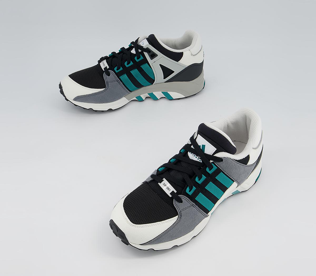 adidas ConsortiumEquipment Support 93 Trainers Black White