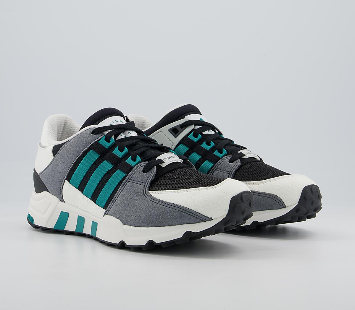 adidas ConsortiumEquipment Support 93 Trainers Black White